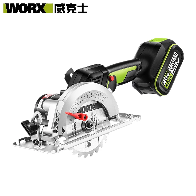 Пила циркулярная Беспроводная Worx WU535 140 мм 45 /90 градусов 4 Ач | Инструменты