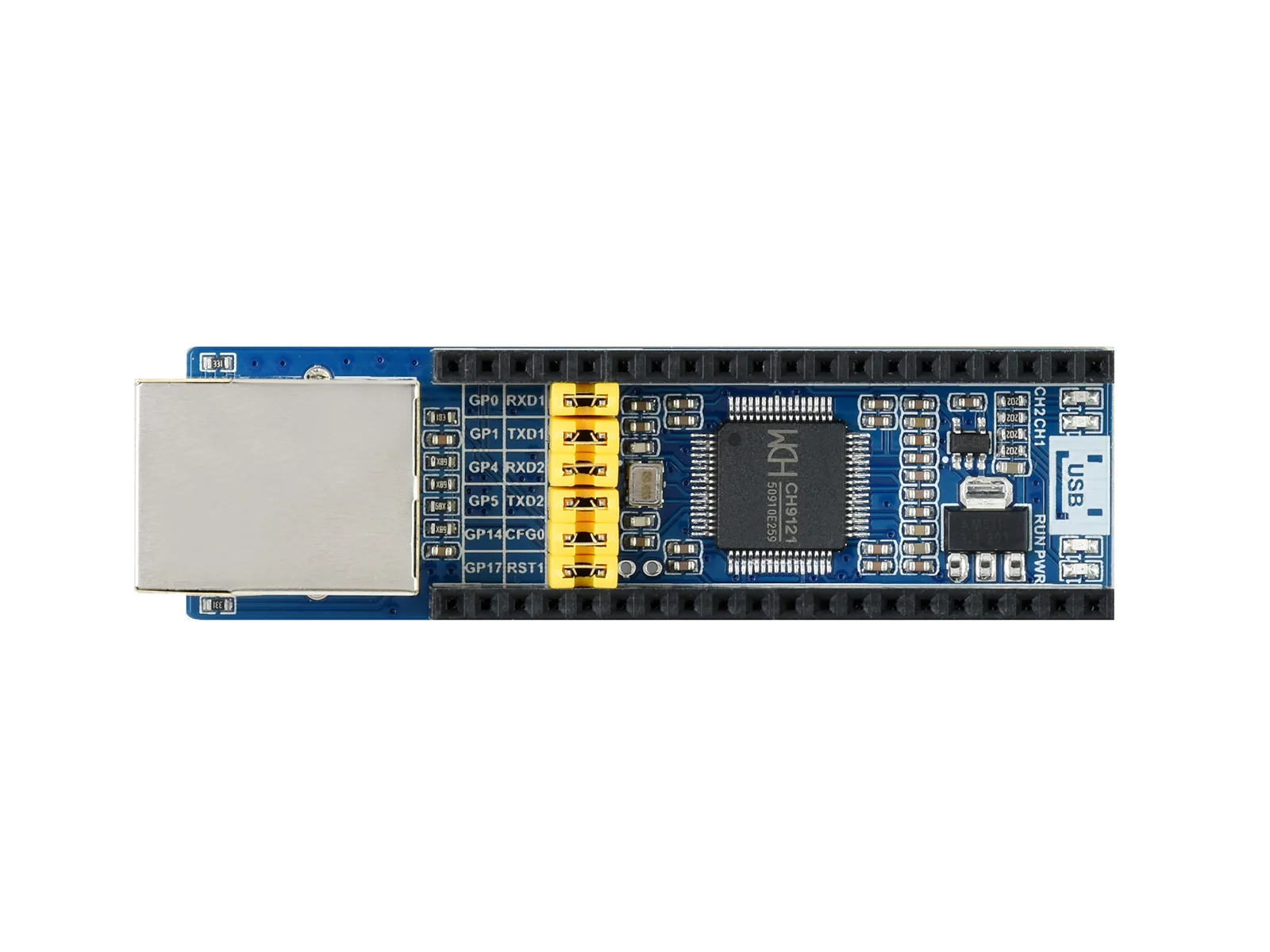 Pico-ETH-CH9121, ̴-UART -󽺺  , 10/100M ̴, uart  Ʈũ  