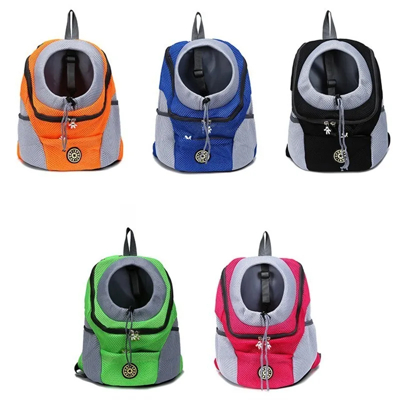 Benepaw Comfortable Small Dog Backpack Travel Breathable Mesh Puppy Dog Carrier Bag Durable Padded Shoulder Pet Cat Carrier