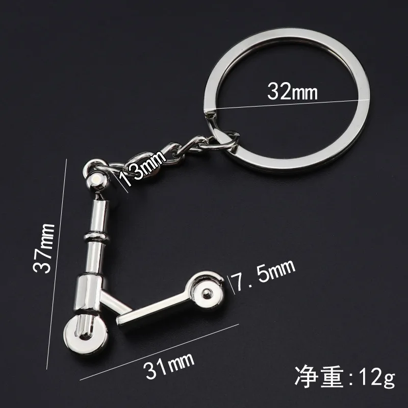 Children's Bicikli keychain Roller kulcs Rablánc autó children's Bicikli Kulcskarika Egyéni ajándékok K4250