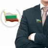 Bulgaria Flag Patriotic National Lapel Safety Pins Color Gold Plated Badge Brooch Tie Clip/Clothes Accessories ► Photo 3/6