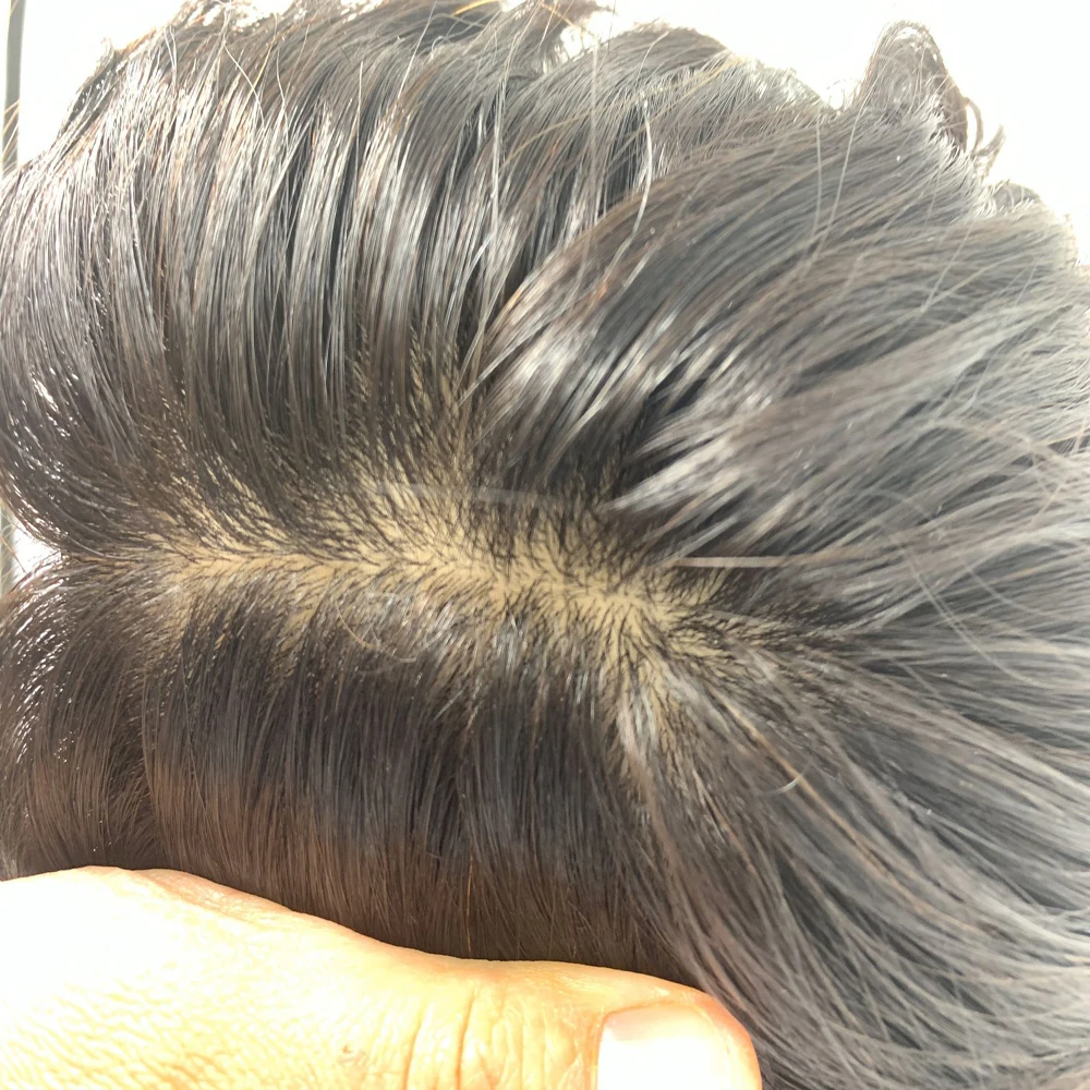 com grampos no cabelo extensão volume remy