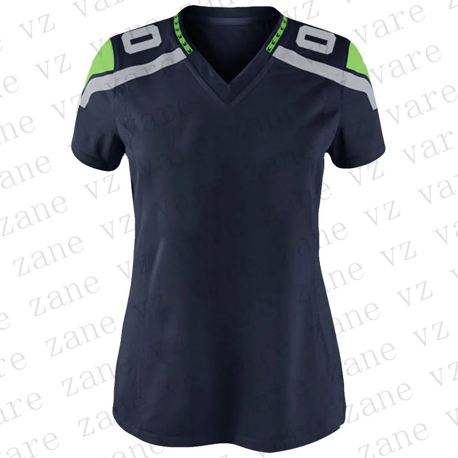 

Customize Women Sports American Football Jerseys12 fan Russell Bobby Wagner Tyler Lockett Jadeveon Clowney Cheap Seattle Jersey