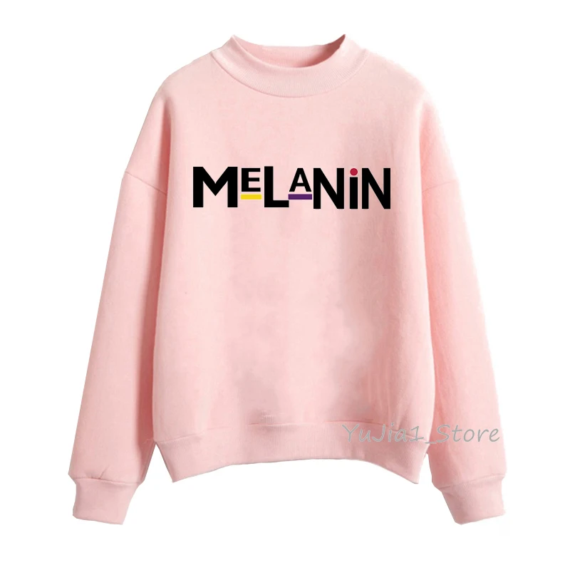 Y11101P Vogue the melanin bunch толстовки женские черные девушки лучшие друзья ТВ шоу уличная забавная графическая толстовка с капюшоном женская одежда - Цвет: Y11101P