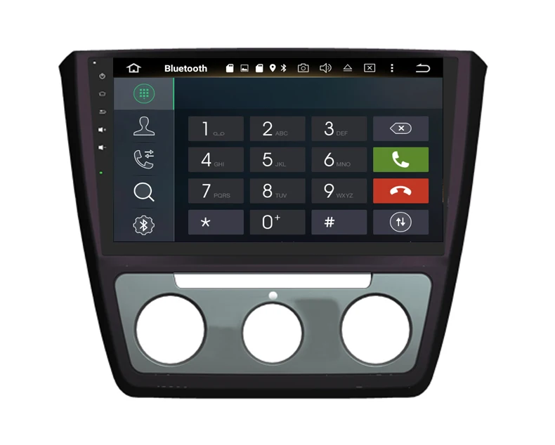 10,1 дюймов android 9,0 автомобильный мультимедийный плеер с gps для SKODA YETI 2009-с gps навигацией, Wi-Fi, зеркальная, 4 Гб ram, 64 ГБ rom