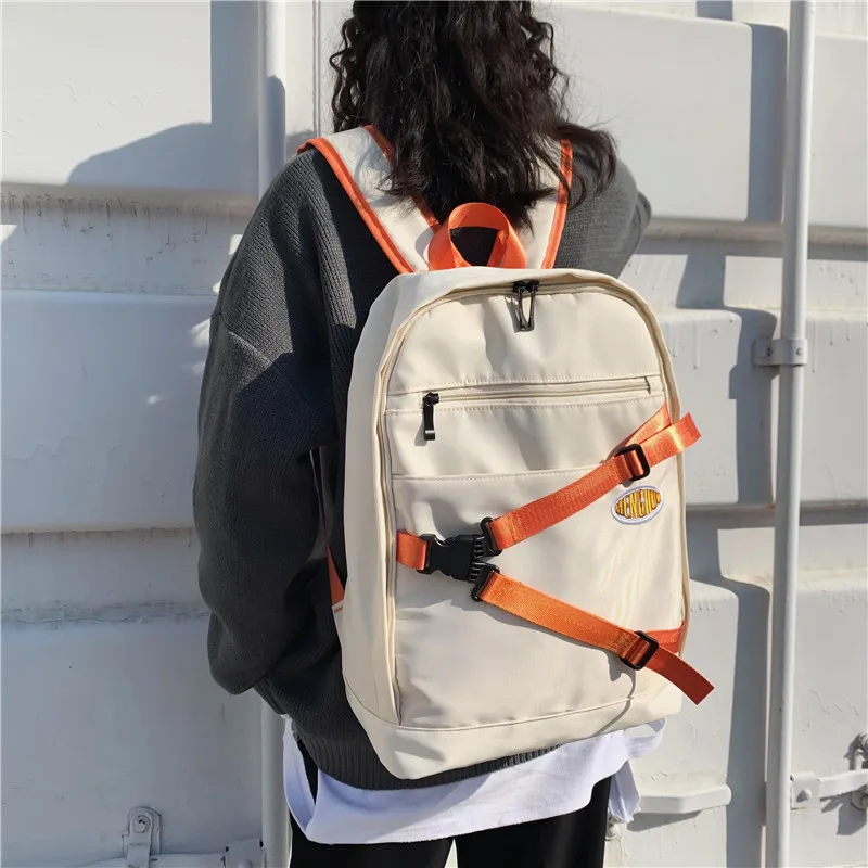 

Campus hit color backpack female 2020 new high-capacity high school students school bag wild backpack
