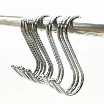 

Hanger S Hooks Hanging Home Tools Gadget 10PCS Stainless Steel Kitchen