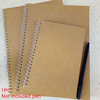 

A5 B5 Journal Planning Coil Binding Notebook Dot Grid School Office Eye-protect Stationery Schedule Book Hardcover