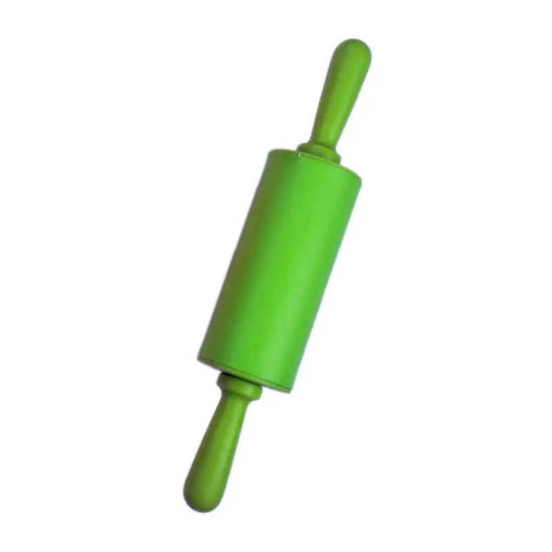 Non-Stick Bakeware Silicone Cooking Tools Fondant Cake Dough Roller Rolling Pin Cookies Biscuit Embossing Pastry Tools