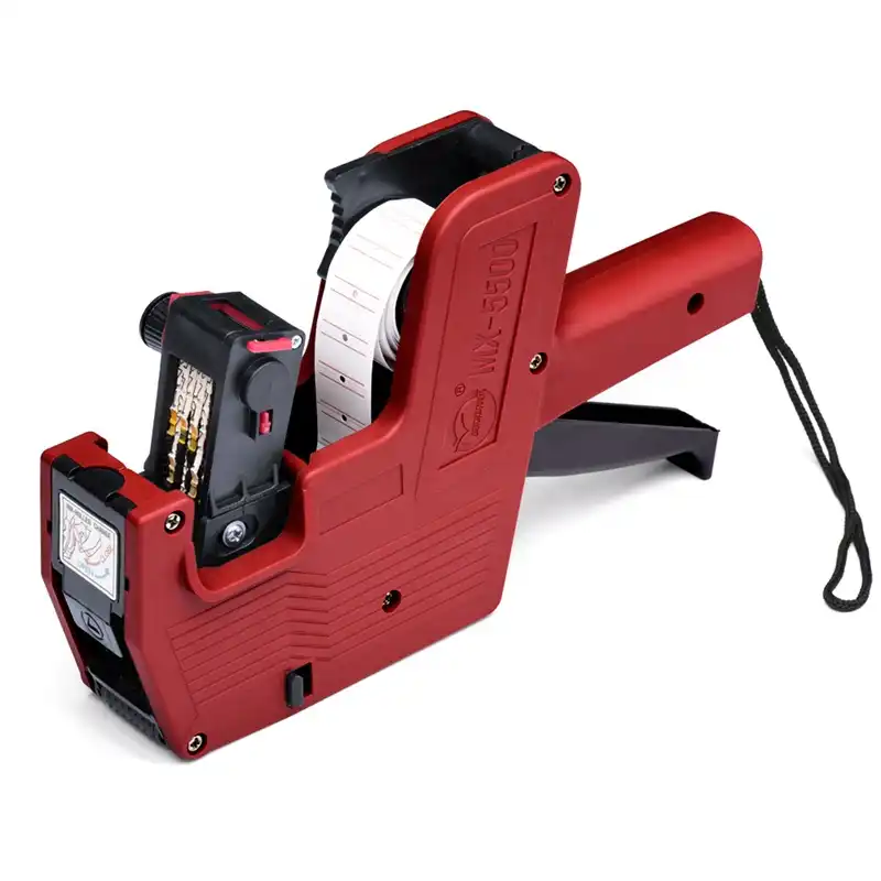 Two Line Price Label Gun Kit, manual pricing labeller + double lines