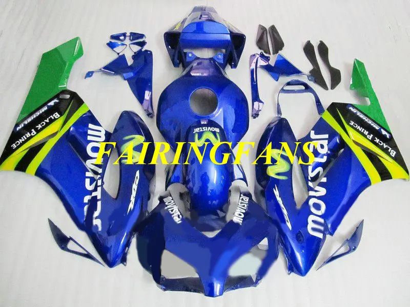 Литья под давлением обтекатель комплект для HONDA CBR1000RR 04 05 CBR 1000 RR CBR 100RR 2004 2005 синий зеленый Обтекатели кузова+ подарки HA43