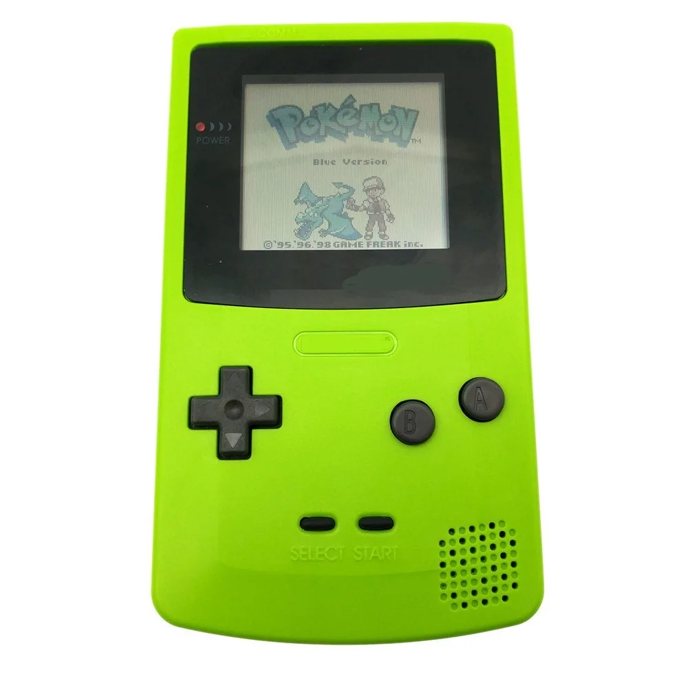 Восстановленный Перезаряжаемый для GameBoy цветная консоль GBC + игровая карта