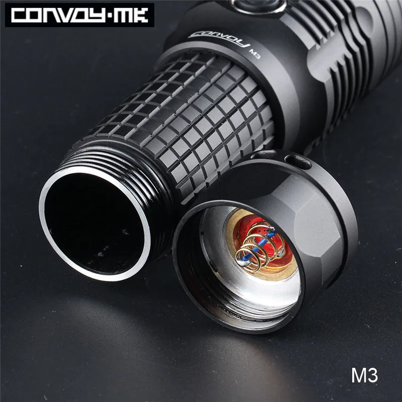 Convoy M3 Cree XHP70.2 светодиодный фонарик высокой мощности 18650 26650 режим памяти фонарь с