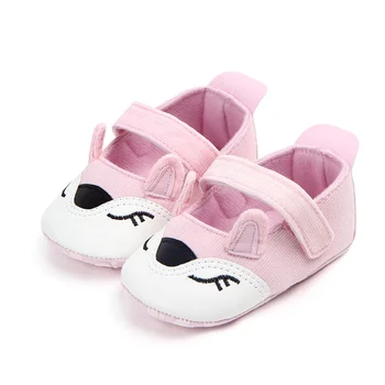 

Baby Girl Shoes Animal Pattern Baby Boy First Walkers Non-Slip Soft Soled Baby Shoes