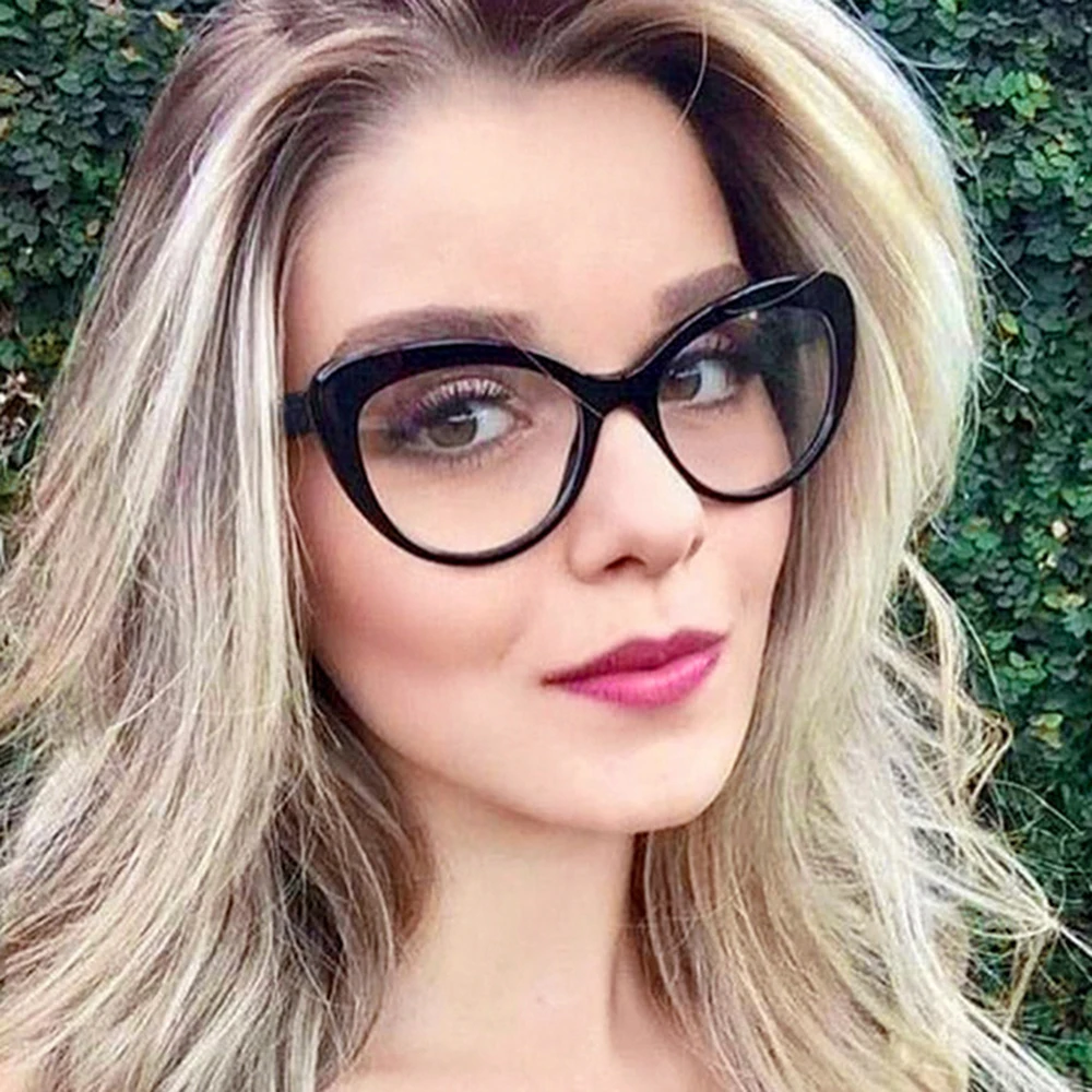 

Belmon Cat Eye Spectacle Frame Women Eyeglasses Computer Prescription Optical For Female Eyewear Clear Lens Glasses Frame 95187