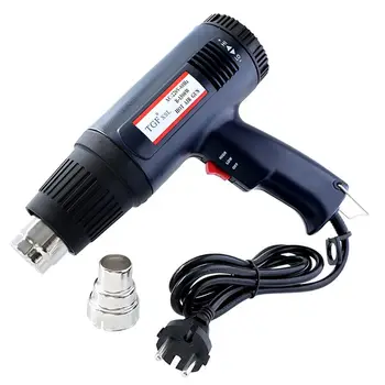 

220V 1500W EU Industrial Electric Hot Air Gun Thermoregulator Heat Guns Shrink Wrapping Thermal Power Tool