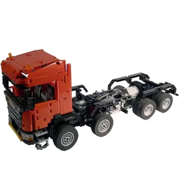 

Technic Engineering Vehicle-Scania-8x8 PROFA Car Tractor Fit lepining Building Blocks Bricks Truck Model ToysFor Christmas Gifts