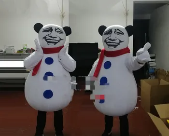 

Snowman Mascot Costume Suits Cosplay Party Game Outfits Advertising Promotion Carnival Halloween Xmas Easter Adults 2019