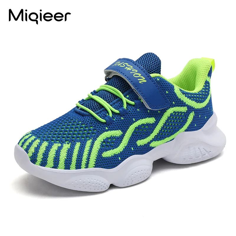 Boys Girls Children Sneakers Breathable Anti Skid Outdoor Jogging Walking Running Sports Shoes Comfortable Kids Casual Footwear