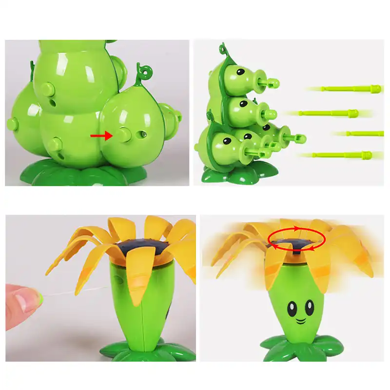 本物の植物対 ゾンビおもちゃ 2 シリーズキャラクターショーおもちゃ大噴出ソフトシリコーン子供の人形ギフト Null Aliexpress