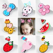 Южно-корейская шпилька головной убор принцесса Дамский милый бант весенний зажим боковой зажим детский мультфильм голова клип аксессуары для волос