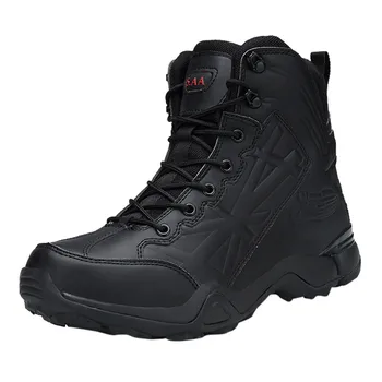 

SAGACE Hiking Boots Tactical Boots Desert Special Training Combat Lace-Up Motorcycle boots Outdoor Shoes Sewing Winter Footwear