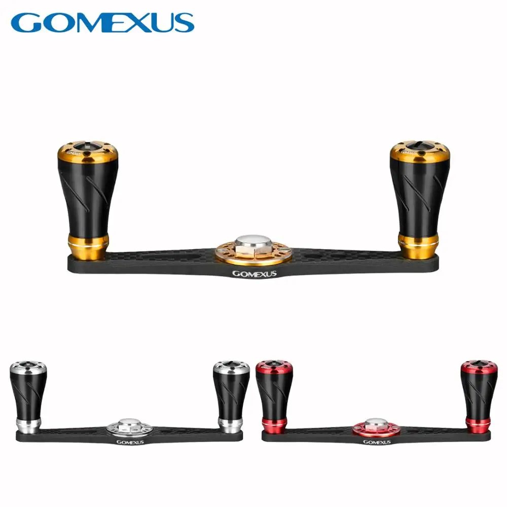 Gomexus Power Handle For Daiwa Abu Baitcasting Reel 8x5mm Spindle Carbon 105mm 