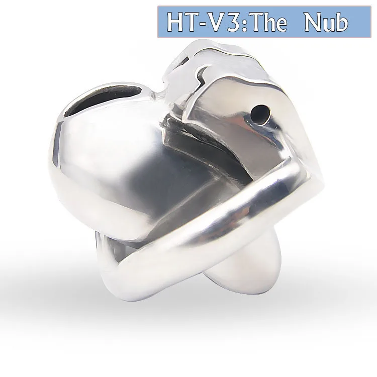 Nub HT V3 316 из нержавеющей стали Мужской верности Устройство бондаж кольца на пенис