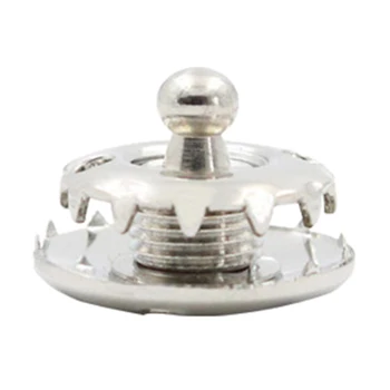 

316 Stainless Steel Boat Canvas Snap Buttons, 3/8 "Stud Snap Button, Nickel