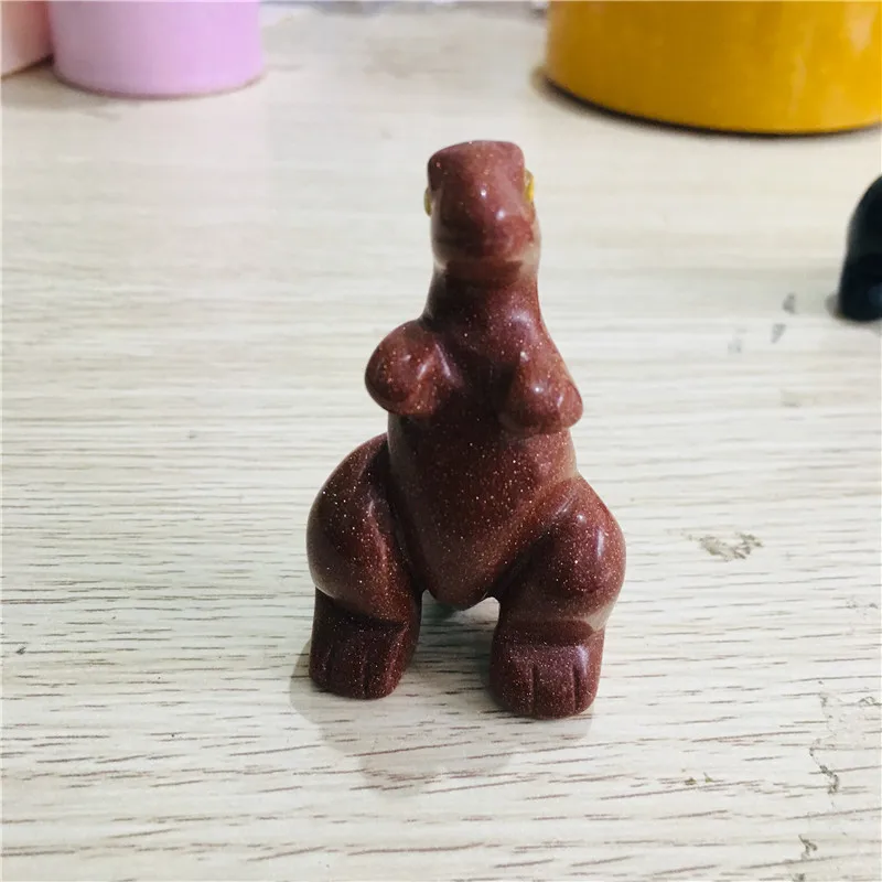Natural crystal carved crystal baby dinosaur lovely