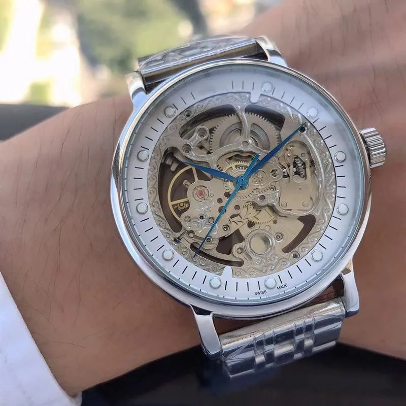 

WG10145 Mens Watches Top Brand Runway Luxury European Design Automatic Mechanical Watch