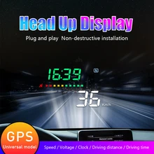 HUD Display Car Head up Display GPS Speedometer OBD1 OBD2 Head up Display Auto Gadgets Inteligentes Gauge Universal
