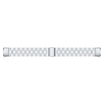 

High Quality Metal Replacement Watch Band Three Beads Steel Belt Watch Band for Samsung Galaxy Fit SM-R370 Smart Bracelet