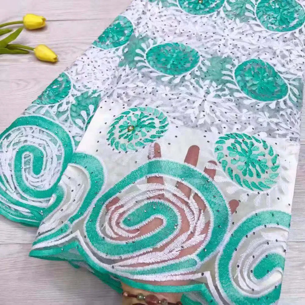 2019 African water soluble  Laces Fabrics Nigerian 3D Cord Lace French Cord Lace  High-quality  African French Net Lace Fabric (11)