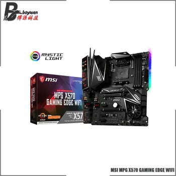 

MSI MPG X570 GAMING EDGE WIFI ATX AMD X570 DDR4 4400(OC) MHz,M.2,SATA 6Gbps,USB3.2,128G,best can support R9 CPU Socket AM4