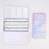 48 GridsPalette Painting Storage Iron Tins Paint Tray Box with Half and Full Pans For Watercolor/Oil/ Acrylic 2