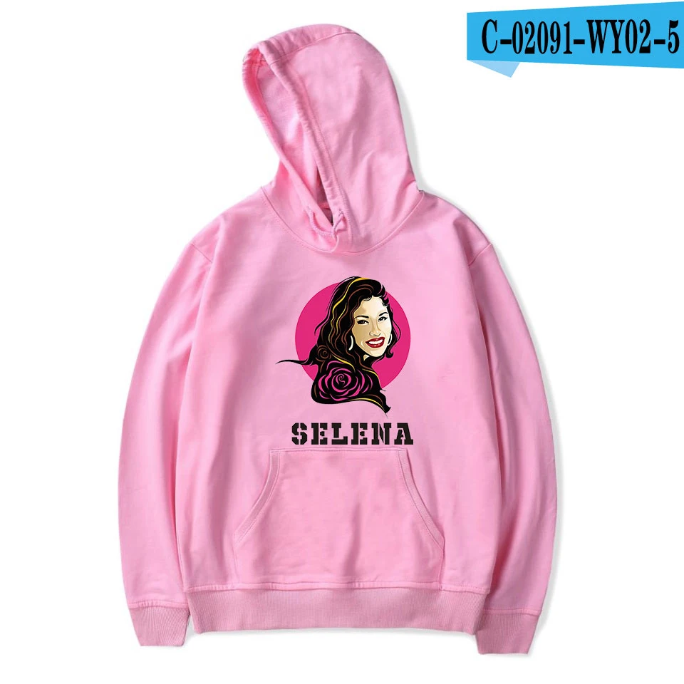 As picture Удобные толстовки selena quintanilla, повседневная женская и мужская толстовка с капюшоном, серые свитшоты,, осенние толстовки с капюшоном для девочек, подходящие пуловеры - Цвет: As picture