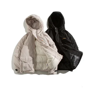 

2019 Autumn New Korean Version Of The Short Thick Tooling Wind Japanese Fashion Handsome Loose Casual Coat