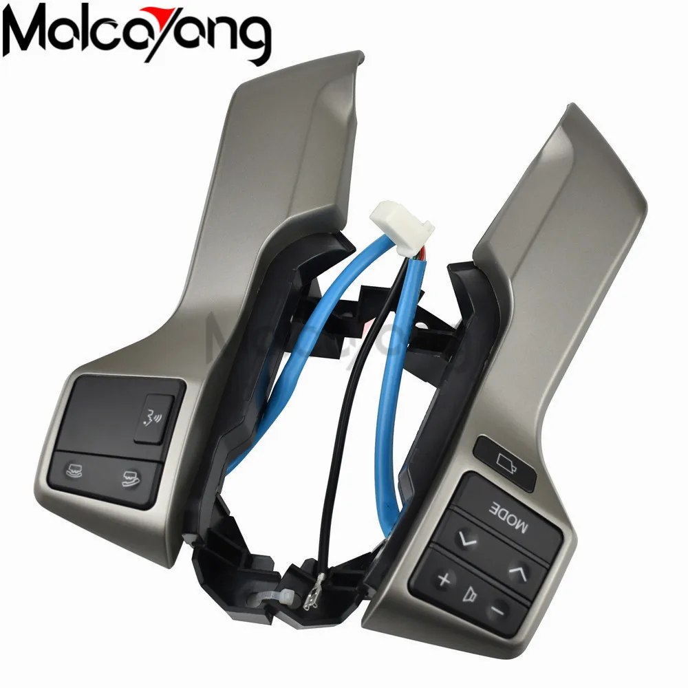 Рулевая накладка аудио переключатель управления с Bluetooth 84250-60160-B0 для Toyota Land Cruiser Prado 2009