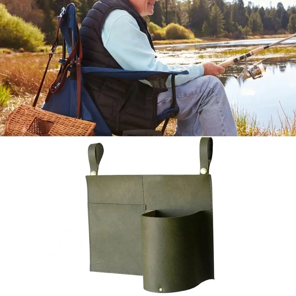 Useful Chair Side Bag Large Capacity Storage Organizer Fade-less Outdoor Hanging for Fishing | Спорт и развлечения