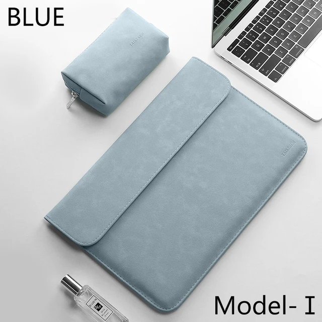 Laptop Sleeve For Macbook Air 13 Case M1 Pro Retina 13.3 11 14 16 15 XiaoMi 15.6 Notebook Cover Huawei Matebook Shell laptop bag BLUE