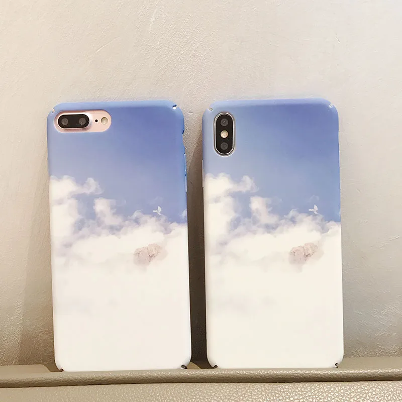 Жесткие чехлы для телефонов из поликарбоната для Redmi K20 Note7 Note8Pro чехол с голубым небом для Xiaomi 6X8 8lite 8se 9 9se 9Pro A2 A3 Lite CC9 CC9E