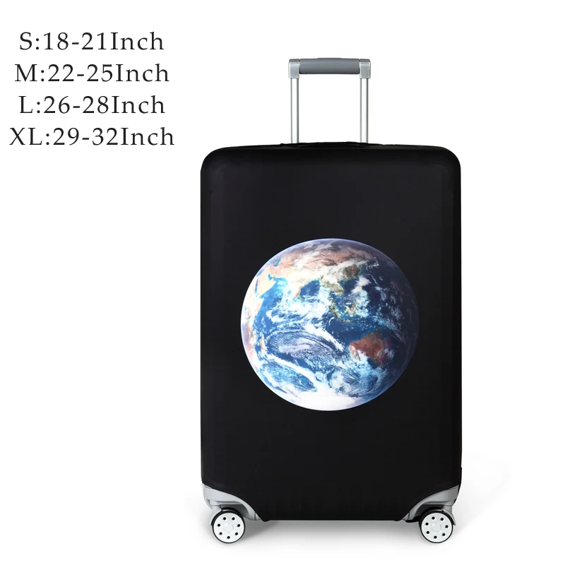 Luggage Cover 10 Защитный чехол для чемоданов эластичный уплотненный дорожный мешок для пыли багажные Чехлы аксессуары защитный чехол для костюма чехол 112 - Цвет: Luggage Cover 10