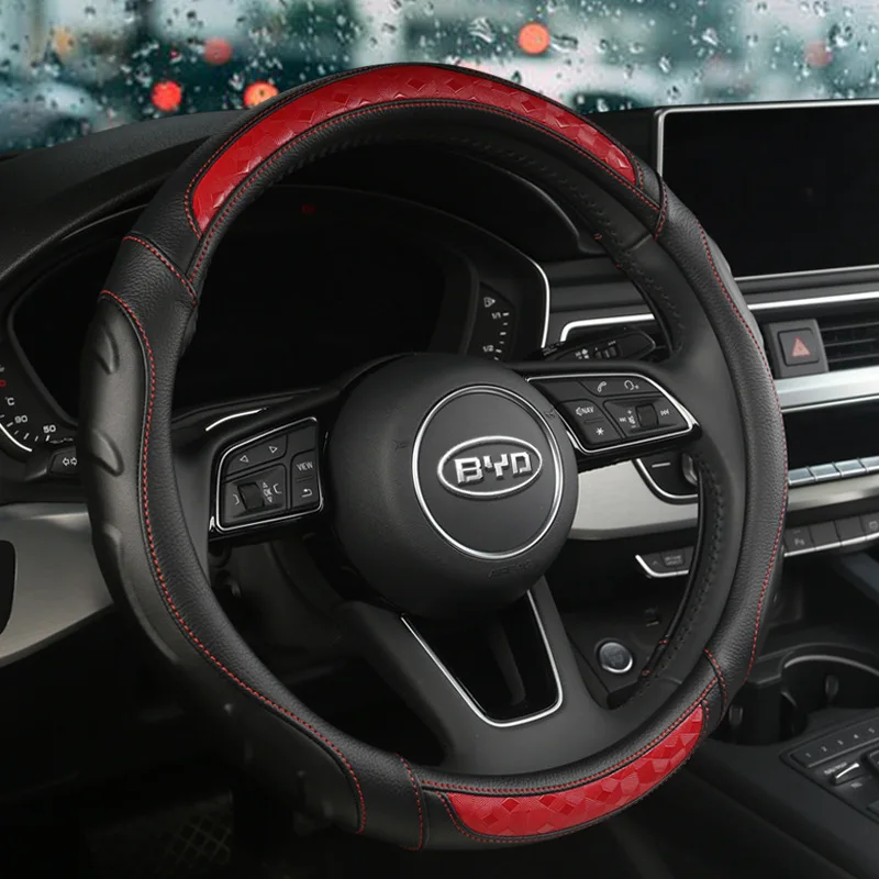 

BYD F3 F0 Yuan G6 M6 S6 L3 Speed Sharp S7 Qin G3 Tang E5 F3 R Steering Wheel Cover Only Grip Cover