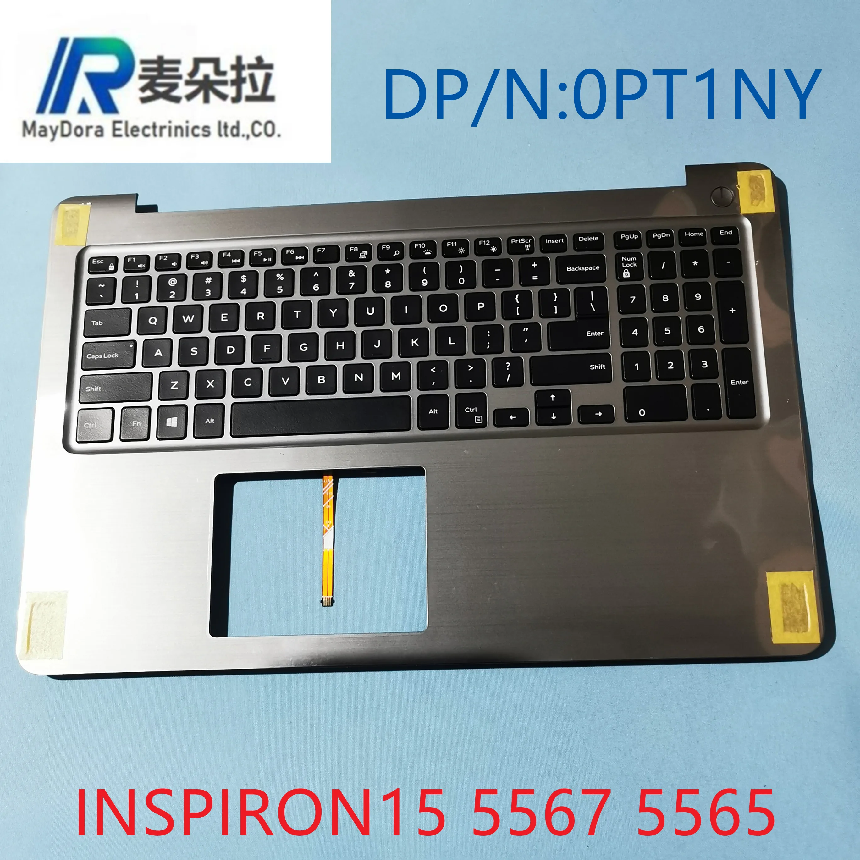 Подставка для рук с клавиатурой US IND DELL INSPIRON 15 5565 5567 подставка PT1NY 0PT1NY | Компьютеры