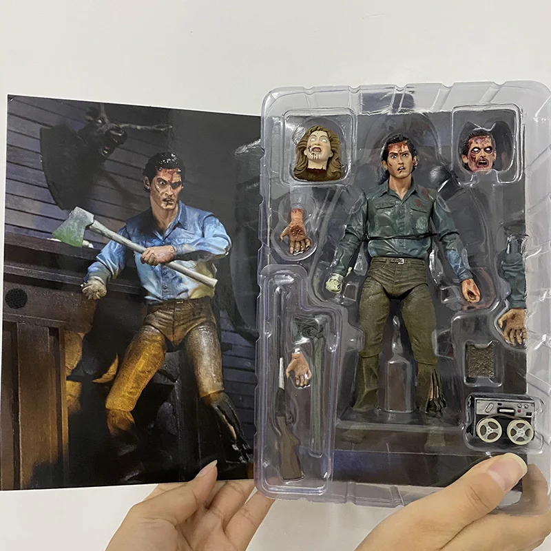 Оригинальный NECA рисунок зло Dead 2 by Dawn пепел Eligos классический ужас игрушки 7 дюймов