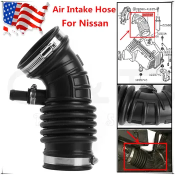 

New Black Upper Air Intake Duct Tube 16576-JA000 for Nissan Altima 2007-2013 Auto Replacement Part 696085 696-085 16576JA000