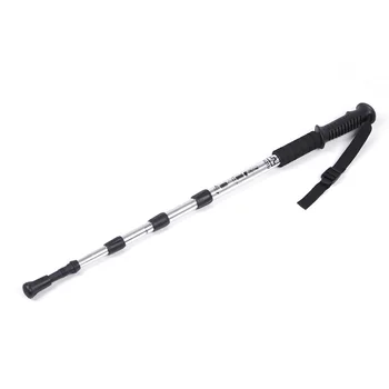 

Retractable Outdoor Trekking Walking Hiking Stick Pole Alpenstock Foldable New