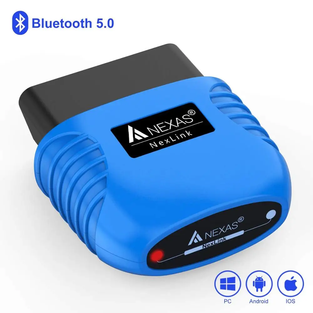 NEXAS NexLink Bluetooth 5 0 OBD 2 сканер EOBD диагностический инструмент считыватель кодов