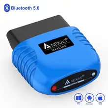 Nexas nexlink bluetooth 5.0 obd 2 scanner eobd ferramenta de diagnóstico leitor código do motor ferramenta verificação carro para ios android windows